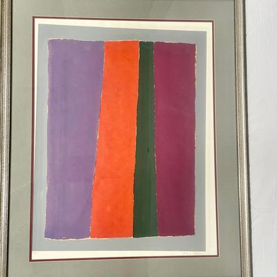 Signed John Opper Painting 33/75 Limited Edition 