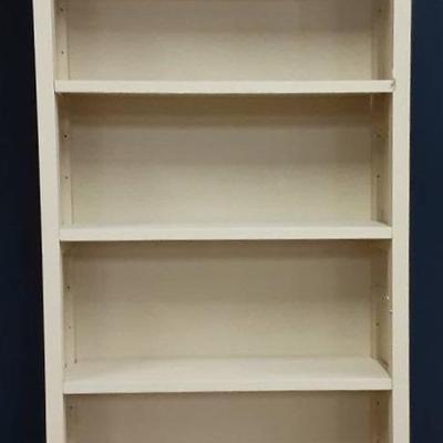 Tall Wooden Bookcase
