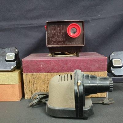 4pc Slide Viewer & Projectors, Slide Wheels & More
