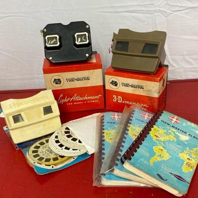 Vintage View-Master 3-D Image Viewer