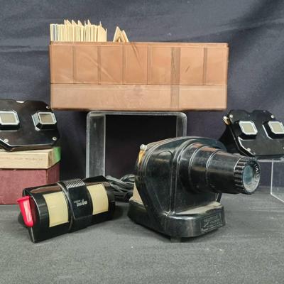 View-Master Junior Miniature Projector & Handheld Slide Viewers