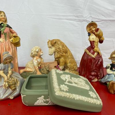 Royal Doulton, Wedgwood Trinket Dish & More