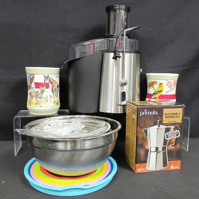 NIB Espresso Machine & Keurig + Juicer & More