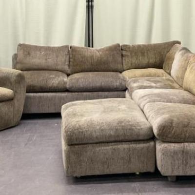 4-pc. Plush Living Room Sectional 