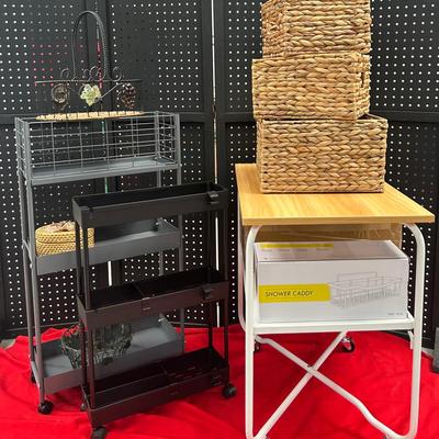 Utility Carts And Storage Baskets