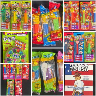 Vintage PEZ Dispenser Collection: The Simpsons, Batman, and More 