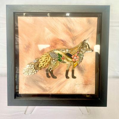 Cindy Staley “Fox” Signed Artwork #05202127