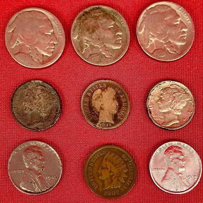 Mercury Dimes, Steel Pennies & Buffalo Nickels! 