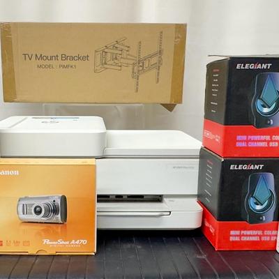 Hp Printer, TCL Tab, Echo Dot, Cannon A470 + More! 