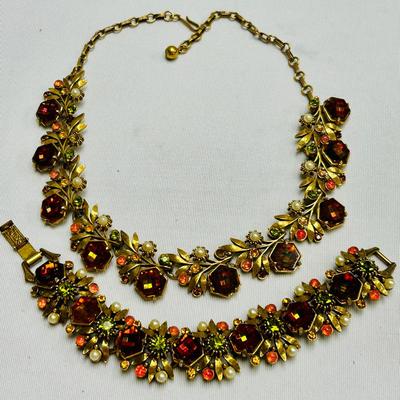Vintage Florenza Bracelet & Necklace