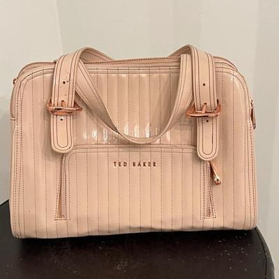 Ted Baker London Pink Blush Shoulder Bag Butterfly-Pattern-Lined