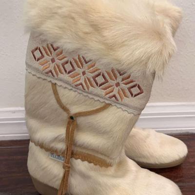 Women'S Tecnica Goat Fur Winter Boots Size 38