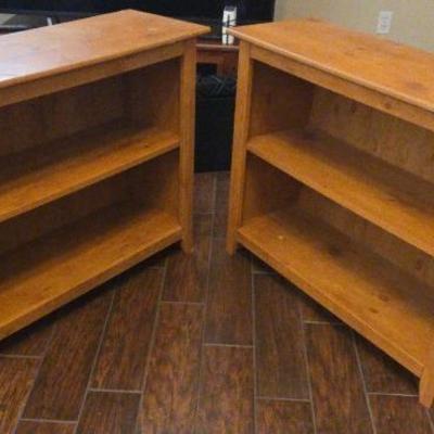 Matching Set Of Small Bookcases 