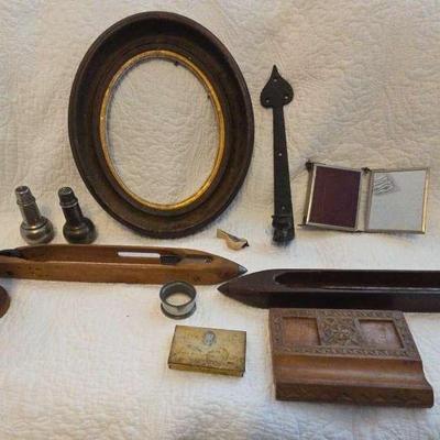 Vintage Wood & Metal Home Decor Selection (Includes Everything In Photos)