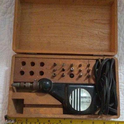  Vintage Burgess Vibro-Tool electric engraver