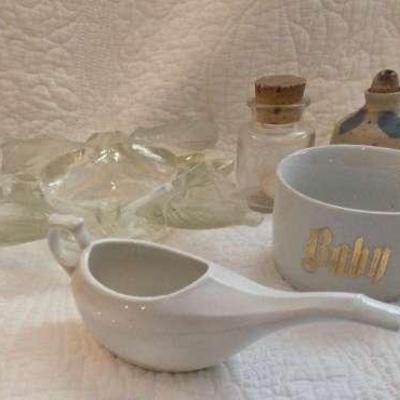 Vintage Glass And Pottery Collection