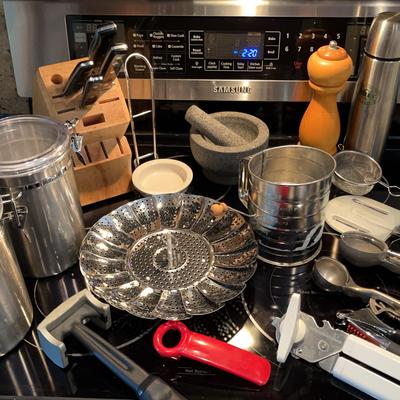Large Of Various Kit Hen Tools And Storage (Includes Everything In Photos) 