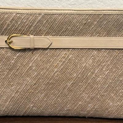 1960's Morris Moskowitz Woven Clutch Bag Handbag