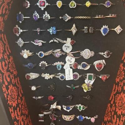Bad Witch Kit Filled With Costume Rings In Assorted Sizes