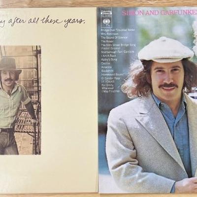 Simon And Garfunkel's Greatest Hits 1972 & Paul Simon Still Crazy After All These Years 1975 Vinyl Albums 