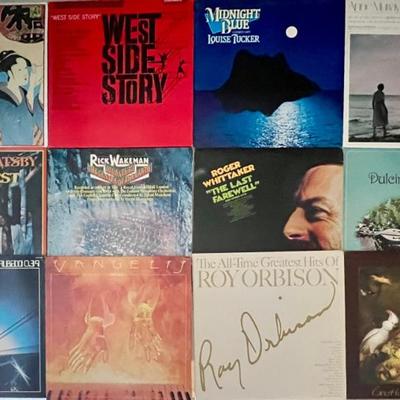(12) Vintage Vinyl Albums - Vangelis, Roy Orbison, Leslie West, Anne Murrey, And More