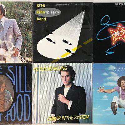 (6) Vintage Albums - Johnny Mathis, Greg Lake, Judee Sill, Leo Sayer, Peter Schilling, And More