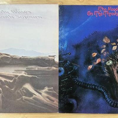 The Moody Blues Seventh Sojourn 1972 & On The Threshold Of A Dream 1969 Vinyl Albums 