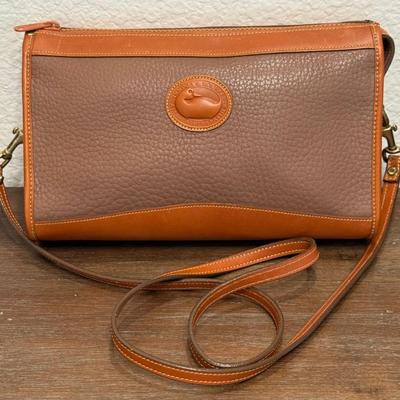 Vintage Dooney & Bourke Leather Cross Body Bag