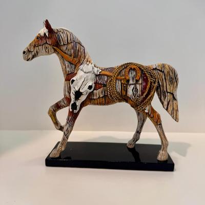 Trail of Painted Ponies Bunkhouse Bronco Figurine 
