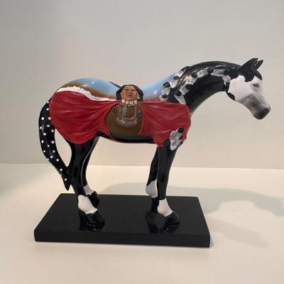 Trail of Painted Ponies “Crazy Horse” Figurine