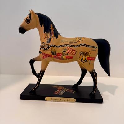 Trail of Painted Ponies Rockin’ Route 66 Figurine