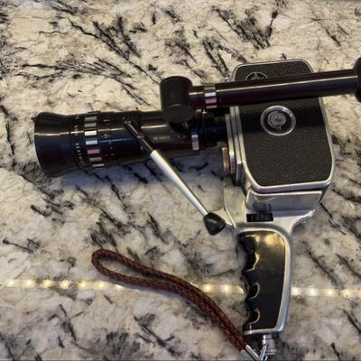 Bolex Paillard P3 Zoom Reflex 8mm movie camera. 