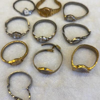 10 Vintage Ladies Watches 