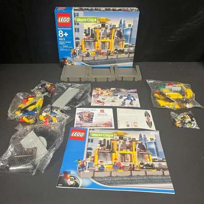 Sh579 lego world city grand central station 4513