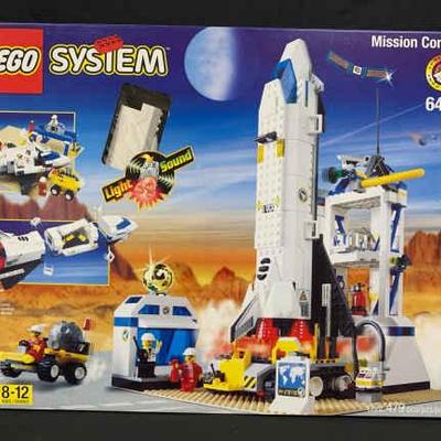 Sh793v lego mission control 6456 nib value $456)