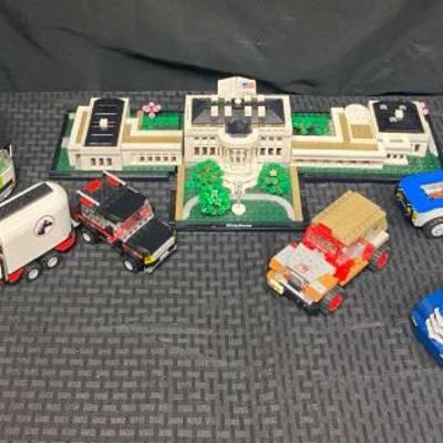 Sh279 legos architecture trucks, trailers and boats