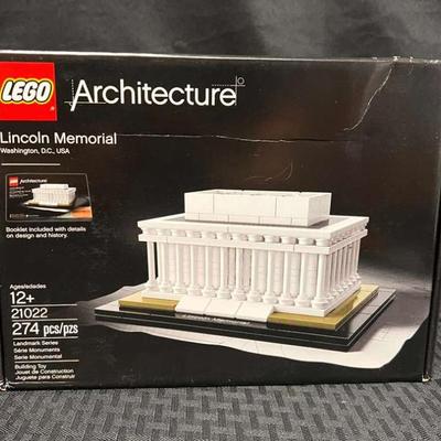 Sh895 lego architecture 21022 lincoln memorial nib