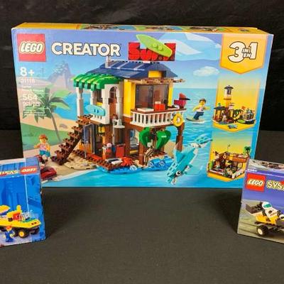 Sh781 lego creator 31118 lego system 6447 & lego system 2962 (nib)