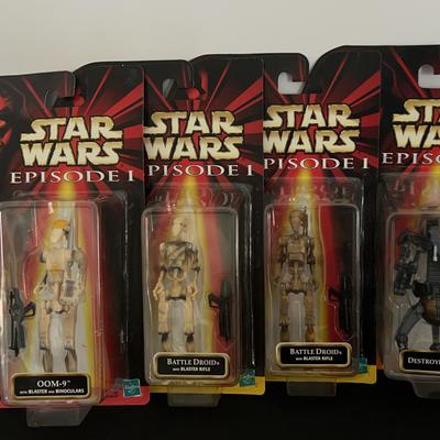 Star Wars Episode 1 The Phantom Menace Battle Droids Figures