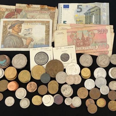 European, Canadian & Australian Coins & Money