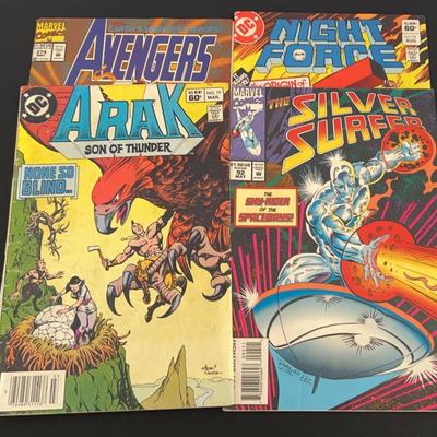 DC & Marvel Comics The Silver Surfer & More