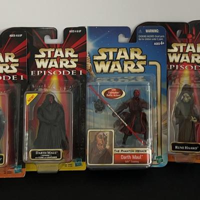 Star Wars Episode 1 The Phantom Menace Darth Maul & More Figures 