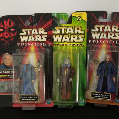 Star Wars Episode 1 The Phantom Menace Senator Palpatine & more figures