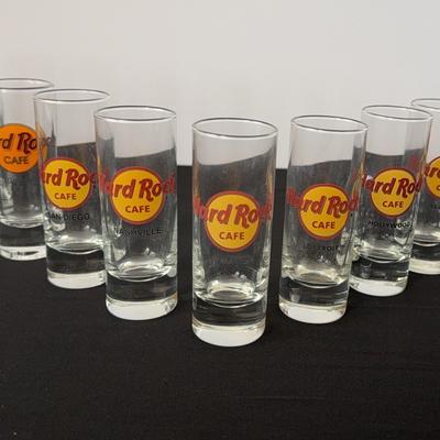 Hard Rock Cafe Domestic Tall Shot Glasses