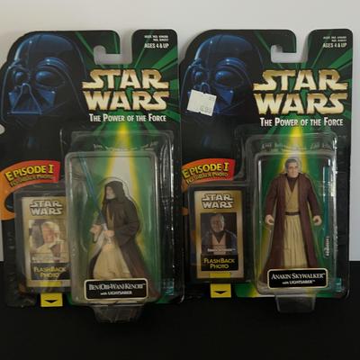 Star Wars The Power Of The Force Ben Kenobi & Anakin Skywalker