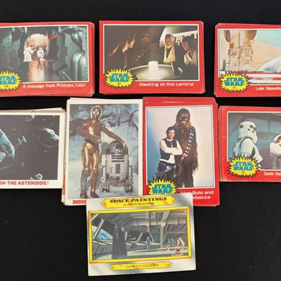 1977 Star Wars Red Topps & Empire Strikes Back Burger King Trading Cards