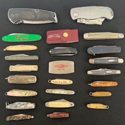 23 Assorted Pocket Knives