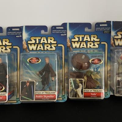 Star Wars Episode 2 Attack Of The Clones Figures 