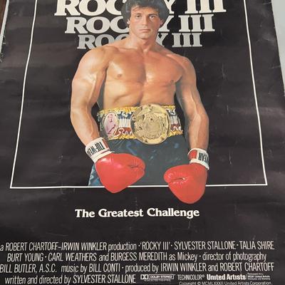 Rocky III Movie Poster