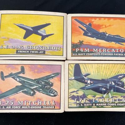 1952 Topps  Military Plane Trading Cards